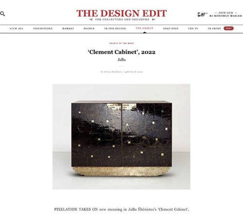 The Design Edit - Object of the week : Cabinet Clement